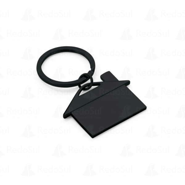Chaveiro de Alumínio Personalizado forma de casa Chaveiro de Alumínio Personalizado forma de casa